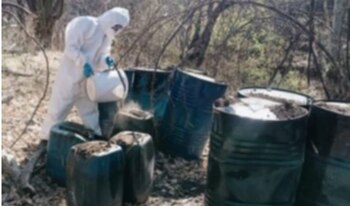 Parte de las labores de