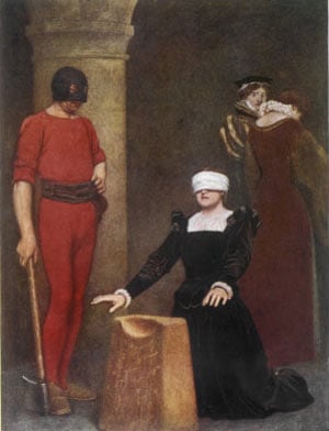 La ejecución de María Estuardo ocurrió el 8 de febrero de 1587 en el castillo de Fotheringhay tras casi dos décadas de reclusión
