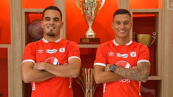 Jhon García y Juan Portilla,