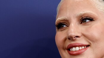 Cast member Lady Gaga poses