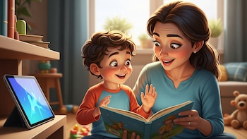 El tiempo de pantalla y el diálogo con adultos condicionan el desarrollo del lenguaje infantil, afirma un estudio
