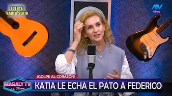 Magaly Medina reacciona a revelación de Katia Condos sobre su separación de Federico Salazar: “Qué raro”. Captura: Magaly TV La Firme.
