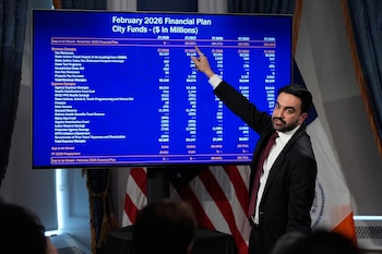 Mamdani presentó este martes su