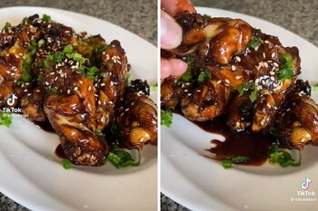 Conoce como preparar alitas teriyaki