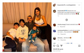 El posteo de Paredes tras