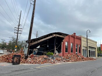 Daños causados por el huracán