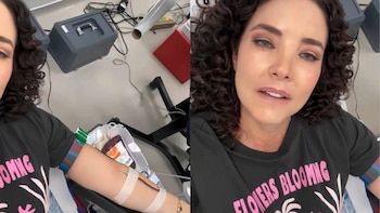 Virna Flores se deja ver donando para su madre y pide que la ayuden.