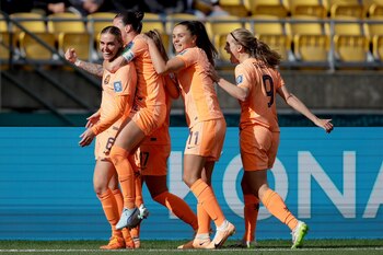Selección de Holanda en el Mundia Femenino 2023. | Foto: Twitter @oranjevrouwen