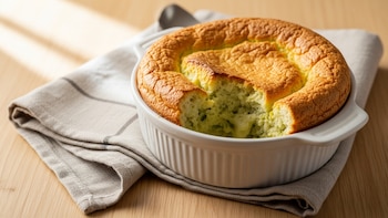Receta de souffle de zucchini,
