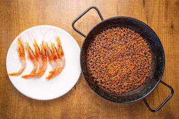 Arroces en el restaurante Clandestino, en Zahara de los Atunes (Cedida)