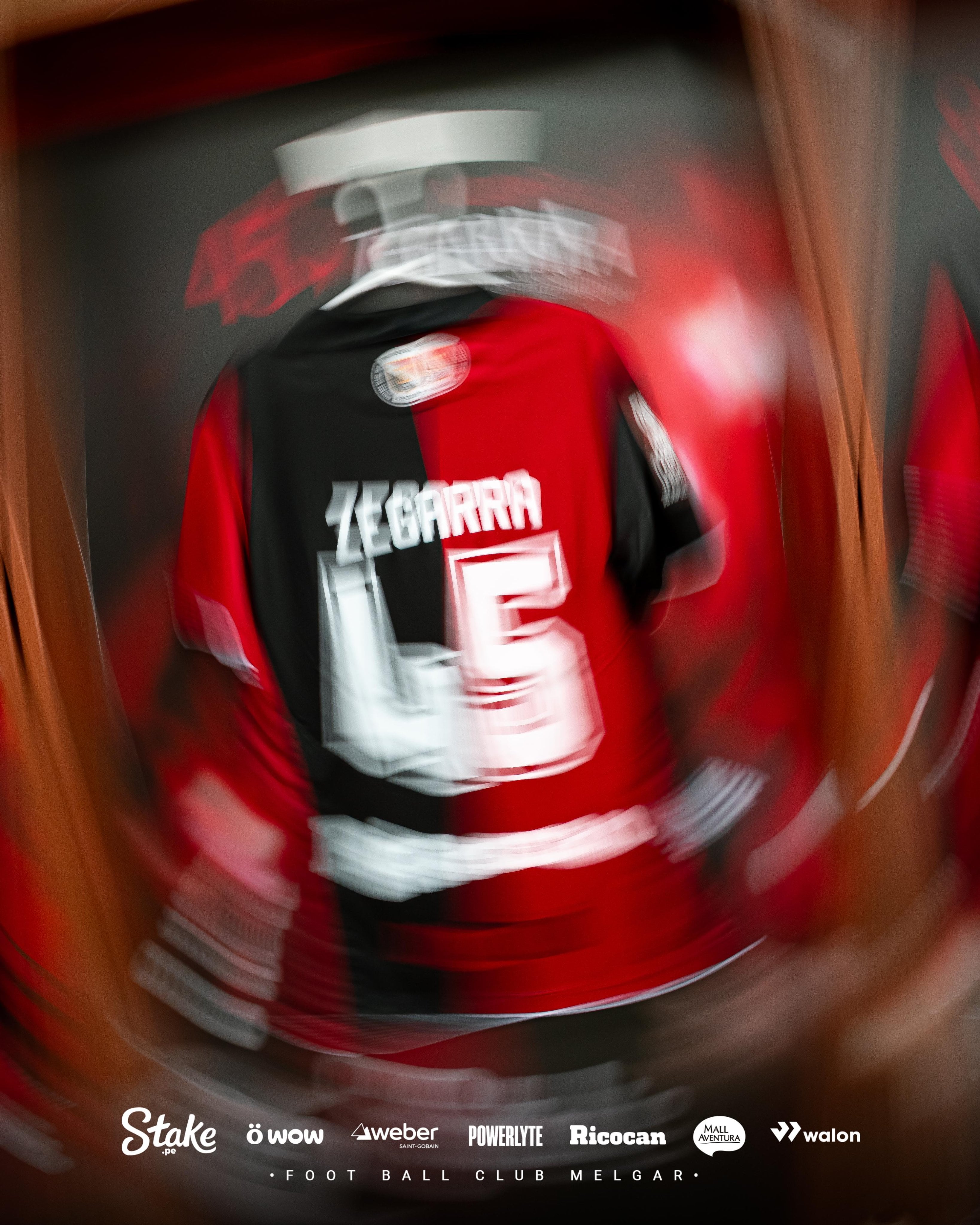 Vestiário do Melgar antes da partida contra o Cusco FC.