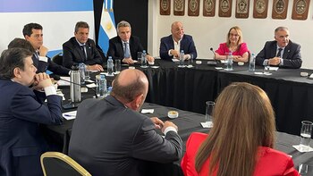 Sergio Massa tuvo una muestra