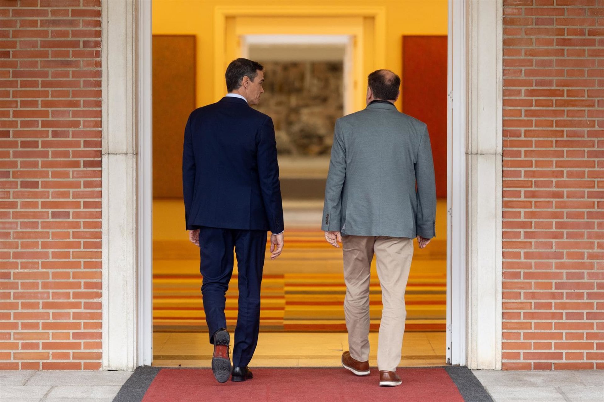 Sánchez y Junqueras se reunieron este viernes en Moncloa, una cita que no desbloqueó el traspaso del IRPF a Cataluña