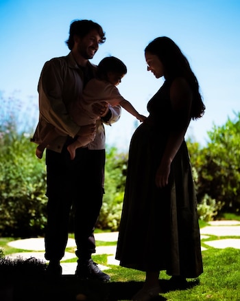 La princera Imán y su marido Jameel (CASA REAL JORDANIA).