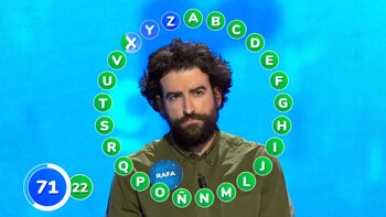 Rafa Castaño, en 'Pasapalabra'. (Atresmedia)