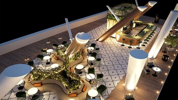 Se sitúa en lo más