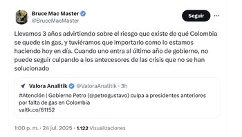 El presidente de la Andi,