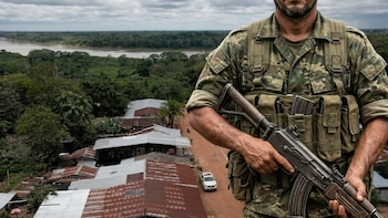 Habitantes del corregimiento de Charras reportaron posibles hostigamientos armados cerca de la Institución Educativa Caño Blanco II, sede El Boquerón, en zona rural de San José del Guaviare- Crédito Comisión de la Verdad/VisualesIA