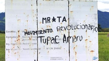 Tupac Amaru marcando su territorio