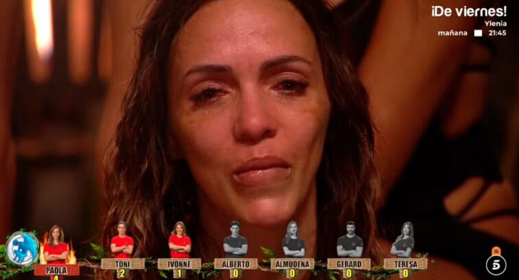 Paola Olmedo se rompe en