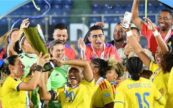 Colombia ratificó su favoritismo en la Liga de Naciones Femenina con el trofeo en la última jornada - crédito Conmebol