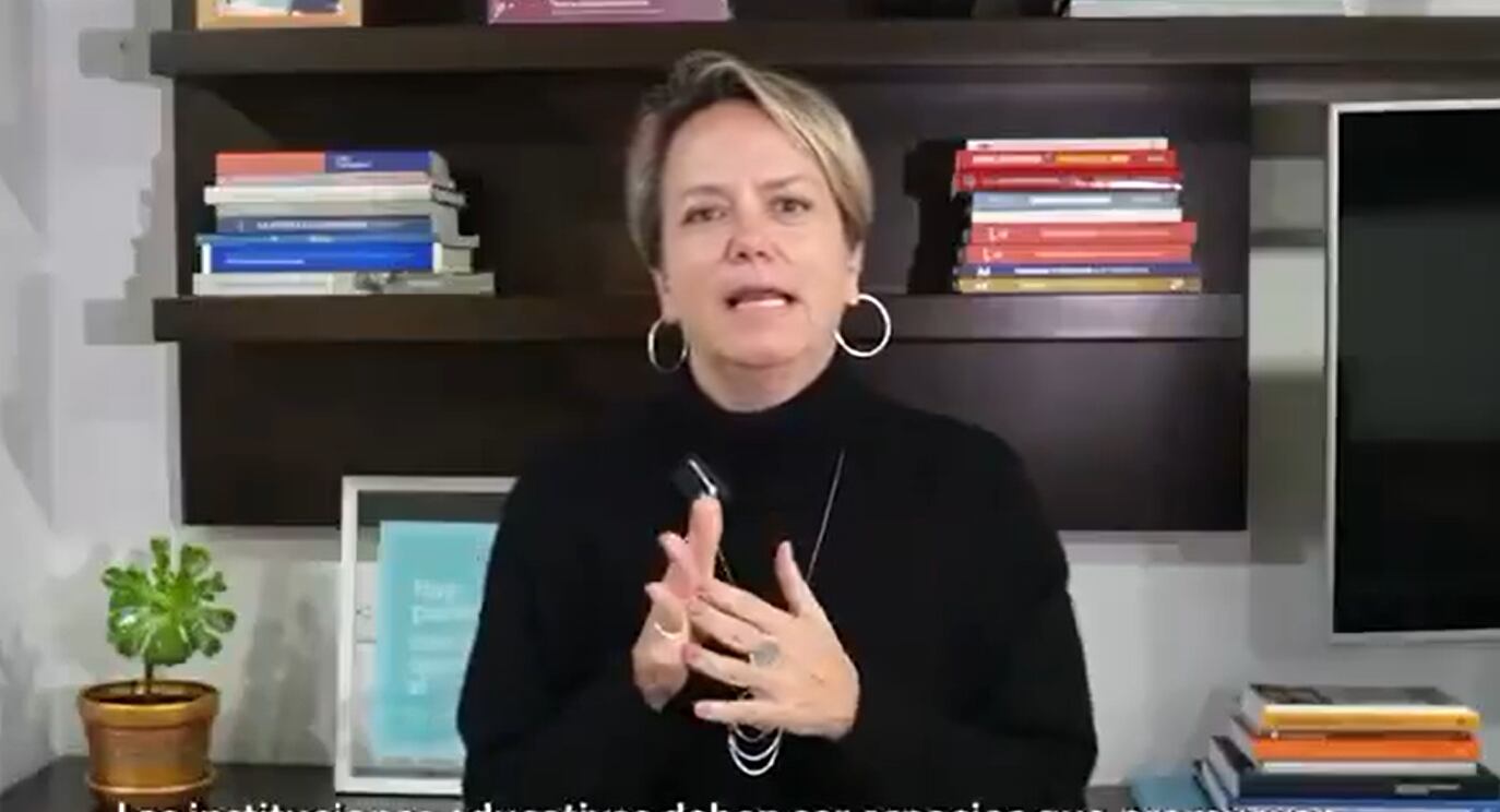 Isabel Segovia, secretaria de Educación de Bogotá - crédito @IsabelSegoviaO/X