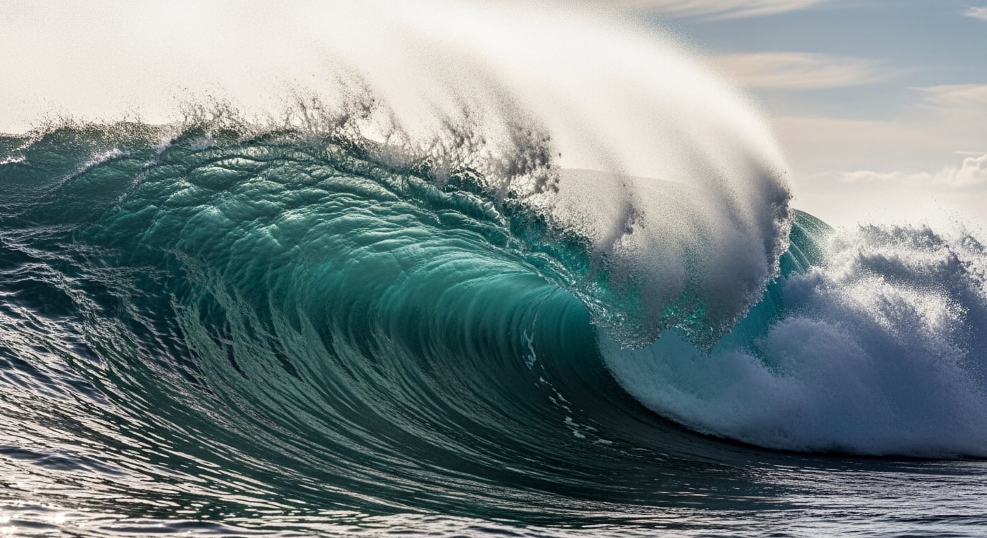 El océano absorbe más del 90% del exceso de calor de los gases de efecto invernadero, por lo que su papel es central ante el cambio climático global (Imagen Ilustrativa Infobae)