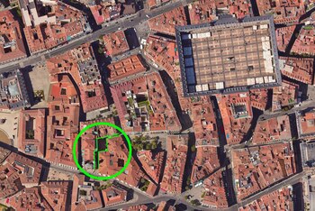 Ubicación del Pasadizo del Panecillo