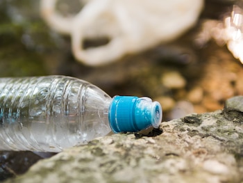 Una botella de plástico (Magnific)