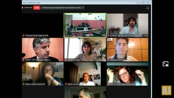 El zoom por el juicio