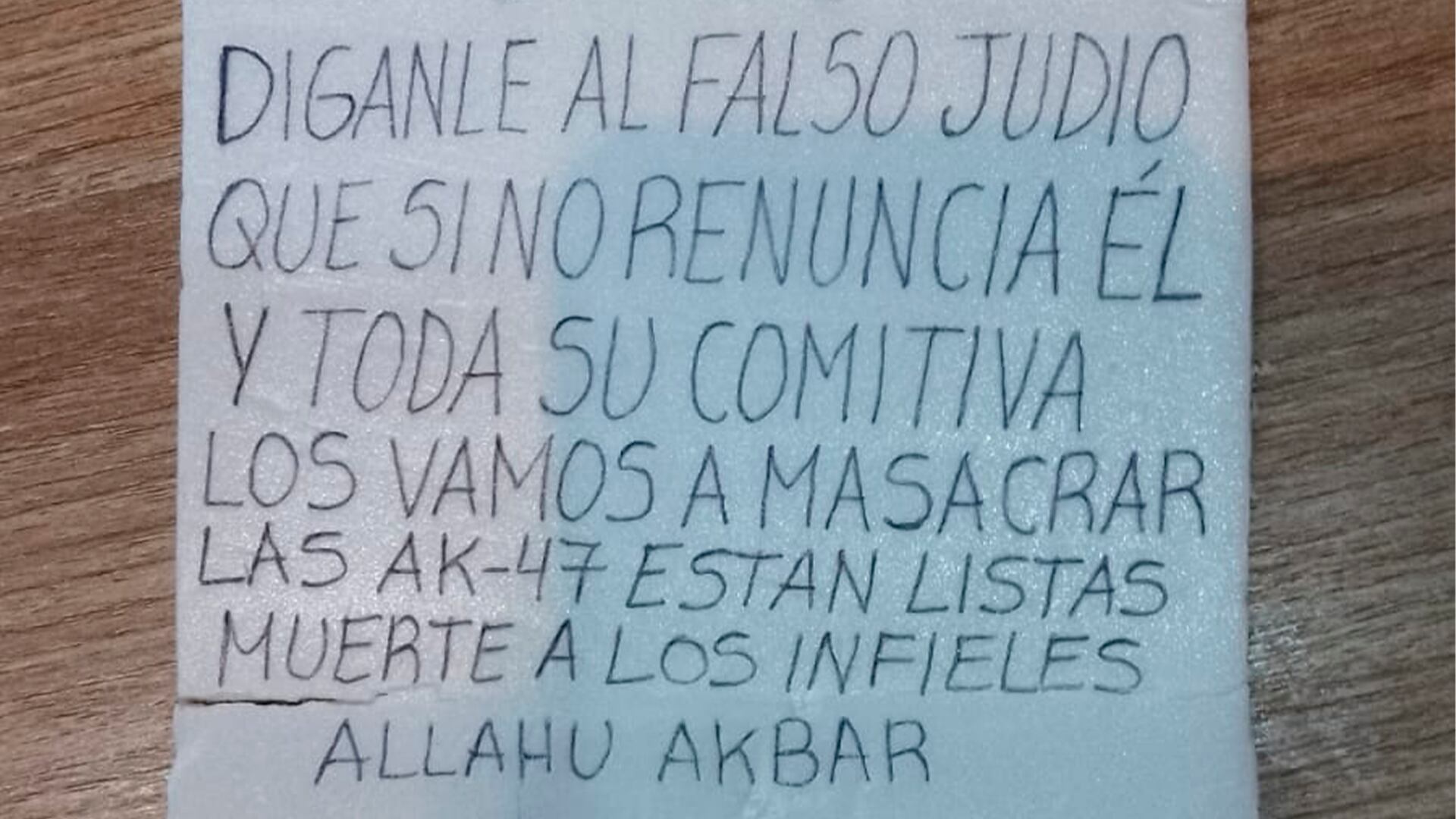 La amenaza antisemita contra Milei en Corrientes