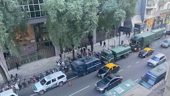 Ação policial na Universidade Federal Marcha