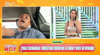 Christian Cueva en 'América Hoy'.