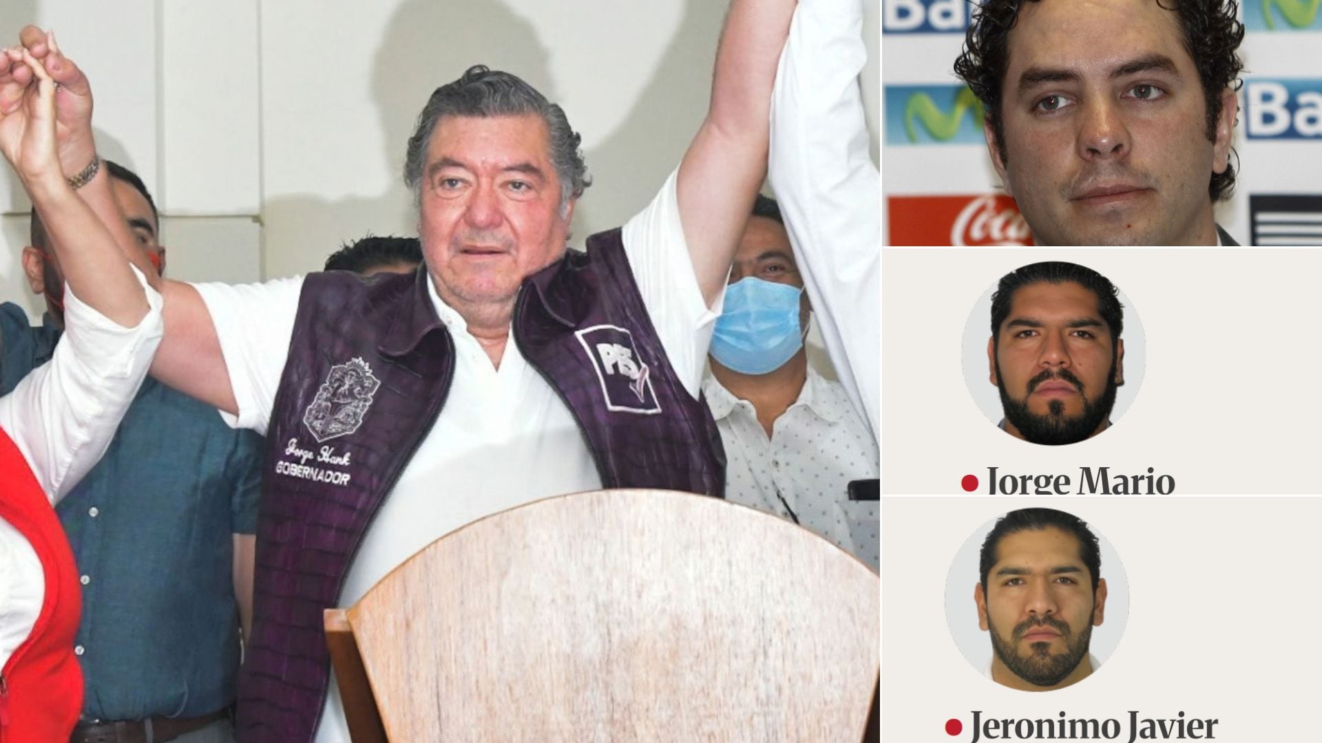 Las nuevas sanciones de Estados Unidos contra Los Mayos alcanzan a Jerónimo Vera Ayala, hijo del hombre que fue jefe de seguridad de Jorge Hank Rhon y que también enfrentó cargos de narcotráfico en 2012. (CUARTOSCURO/OFAC)