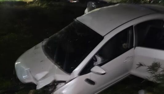 La Secretaría de Movilidad reportó que, al intentar realizarle la prueba de alcoholemia al conductor del vehículo, este se negó a someterse al examen. Por esta razón, se le impuso una notificación formal - crédito Secretaria de Movilidad Cali