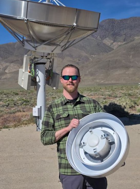 Las pruebas iniciales con prototipos permitieron validar la tecnología antes del despliegue definitivo en el desierto estadounidense (Francois Kapp/Caltech/DSA Project)