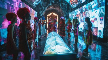 Vestirse de colores podría sonar