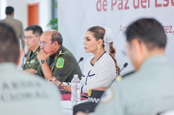 La reunión fue realizada en Acapulco. Crédito: Facebook - Evelyn Salgado