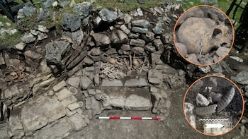 Kuélap: nuevo hallazgo arqueológico revela estructura funeraria con restos humanos y ofrendas ceremoniales de alto valor cultural