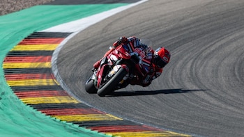 Marc Márquez reina en Sachsenring y aprieta al líder Jorge Martín