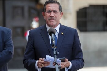 Ministro de Defensa, Jorge Chávez