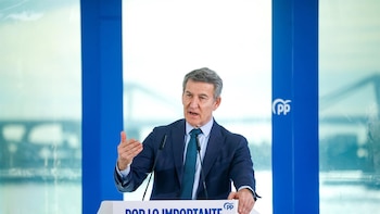 Feijóo recalca que "cualquier plan