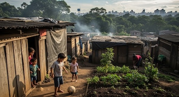 El avance de la urbanización