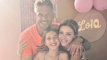 La modelo y el exdeportista