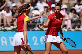 Las tenistas españolas Sara Sorribes