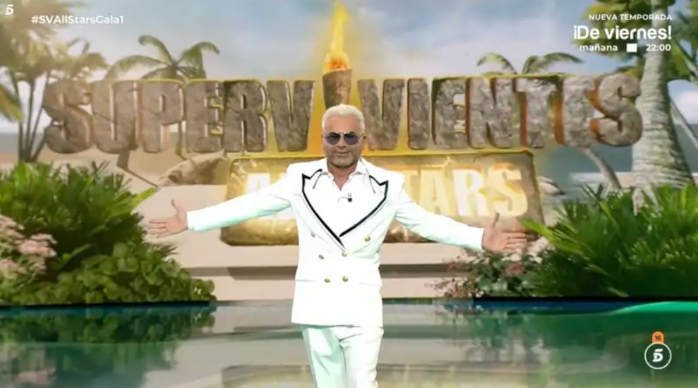 Jorge Javier Vázquez en 'Supervivientes All Stars'. (Mediaset España)