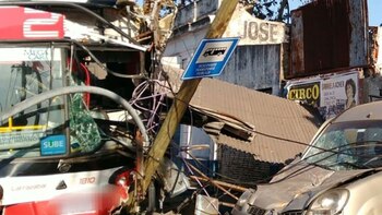 El chofer se encuentra en