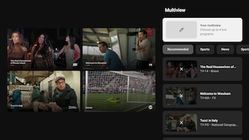 La herramienta Multiview de YouTube TV, ahora disponible más allá del deporte, amplía la experiencia de visualización a noticias, series y eventos en vivo.