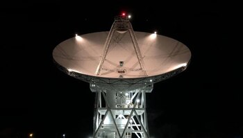 Las poderosas antenas de Espacio