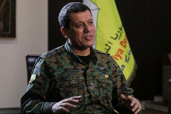 Mazloum Abdi (REUTERS/Orhan Qereman/File Photo)